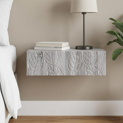 Wall-Mounted Side Table 87.5 x 34.5 x 17 cm Engineered Wood