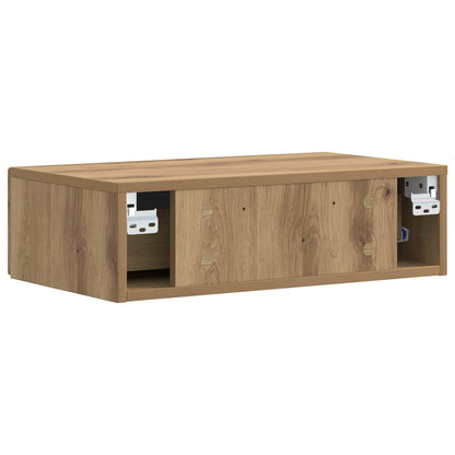 Wall-Mounted Side Table 87.5 x 34.5 x 17 cm Engineered Wood