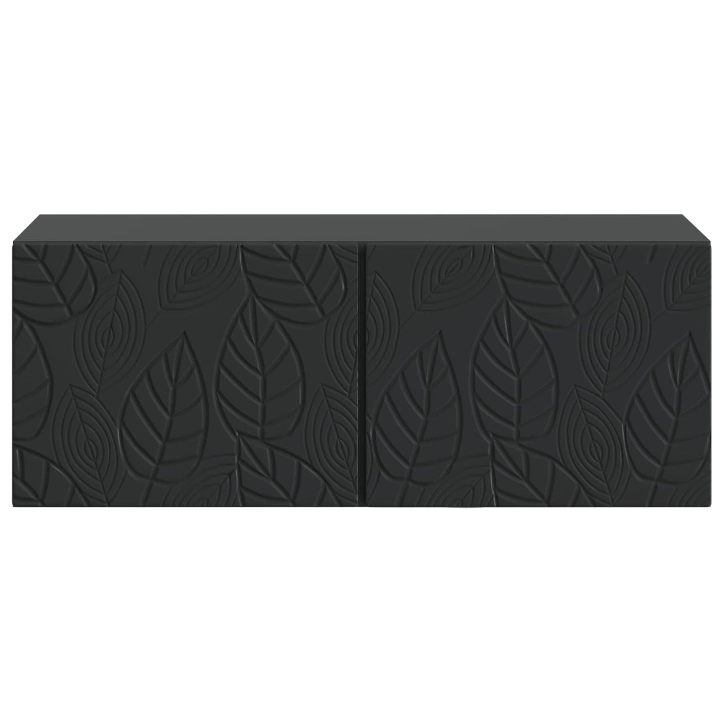 Wall-Mounted TV Cabinet 59.5 x 41 x 30 cm Black Engineered Wood