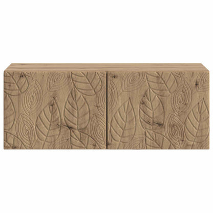 Wall-Mounted TV Cabinet 59.5 x 41 x 30 cm Artisan Oak