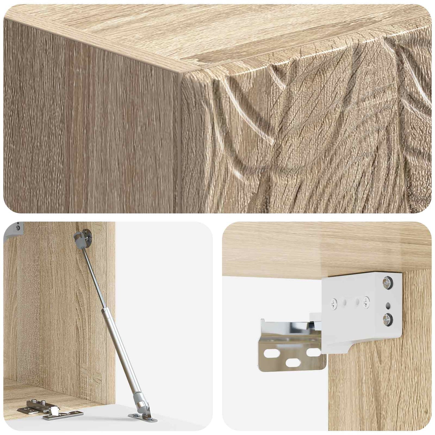 Wall-Mounted TV Cabinet 78.5 x 41 x 30 cm Sonoma Oak