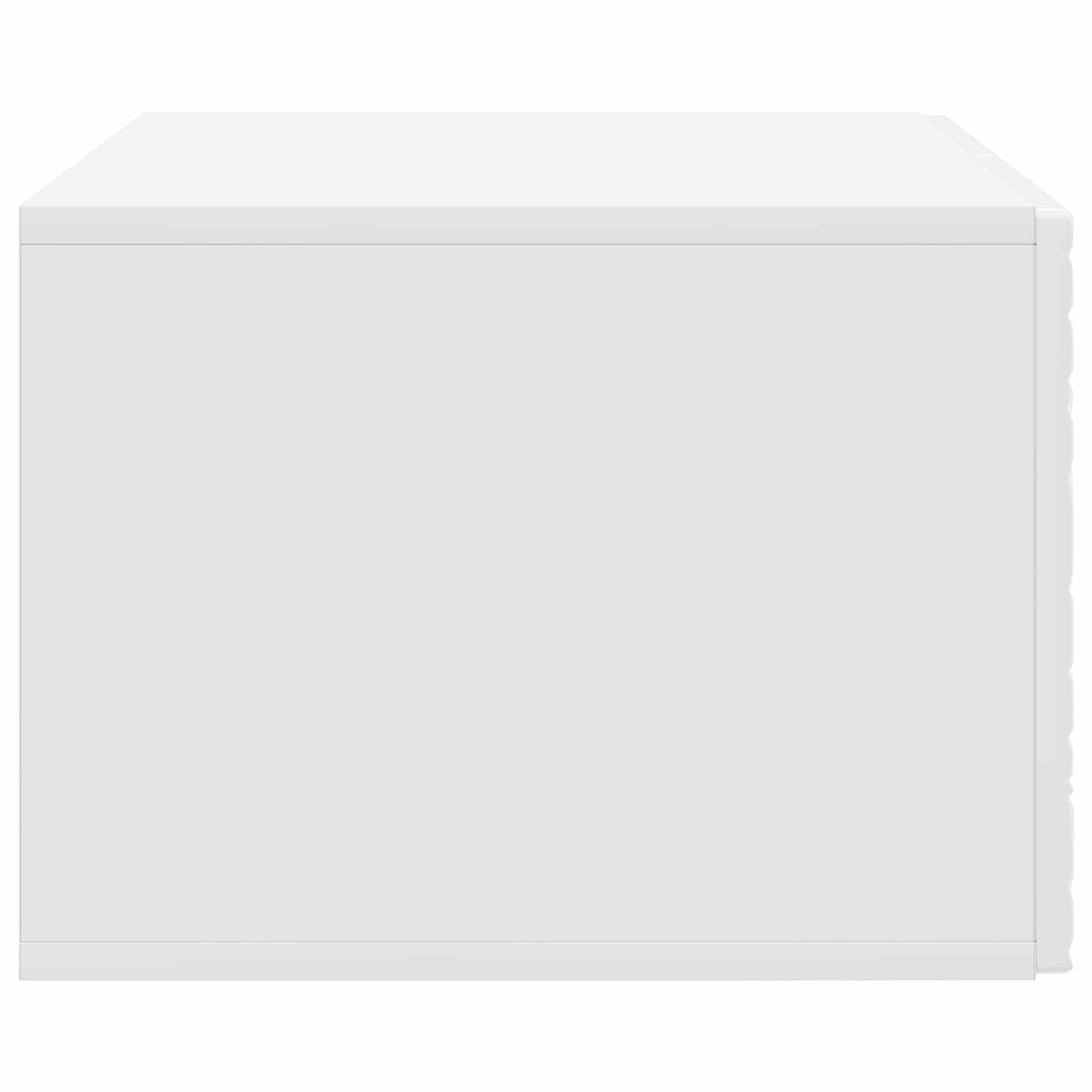 Wall-Mounted TV Cabinet 78.5 x 41 x 30 cm High Gloss White