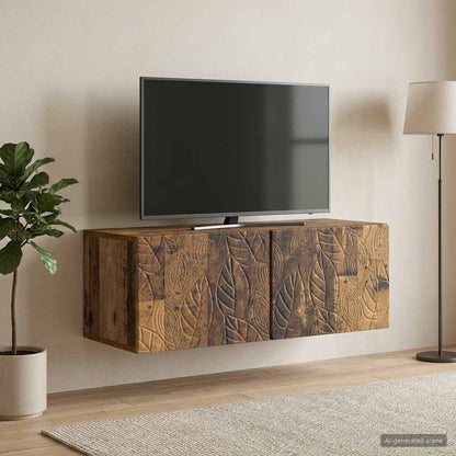 Wall-Mounted TV Cabinet 78.5 x 41 x 30 cm Old Wood