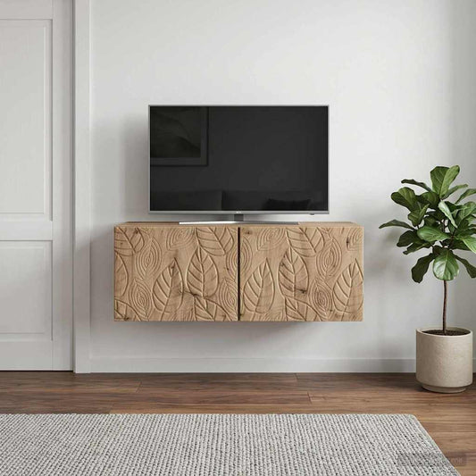 Wall-Mounted TV Cabinet 78.5 x 41 x 30 cm Artisan Oak