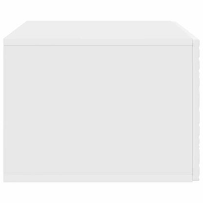 Wall-Mounted TV Cabinet 98 x 41 x 30 cm White Engineered Wood