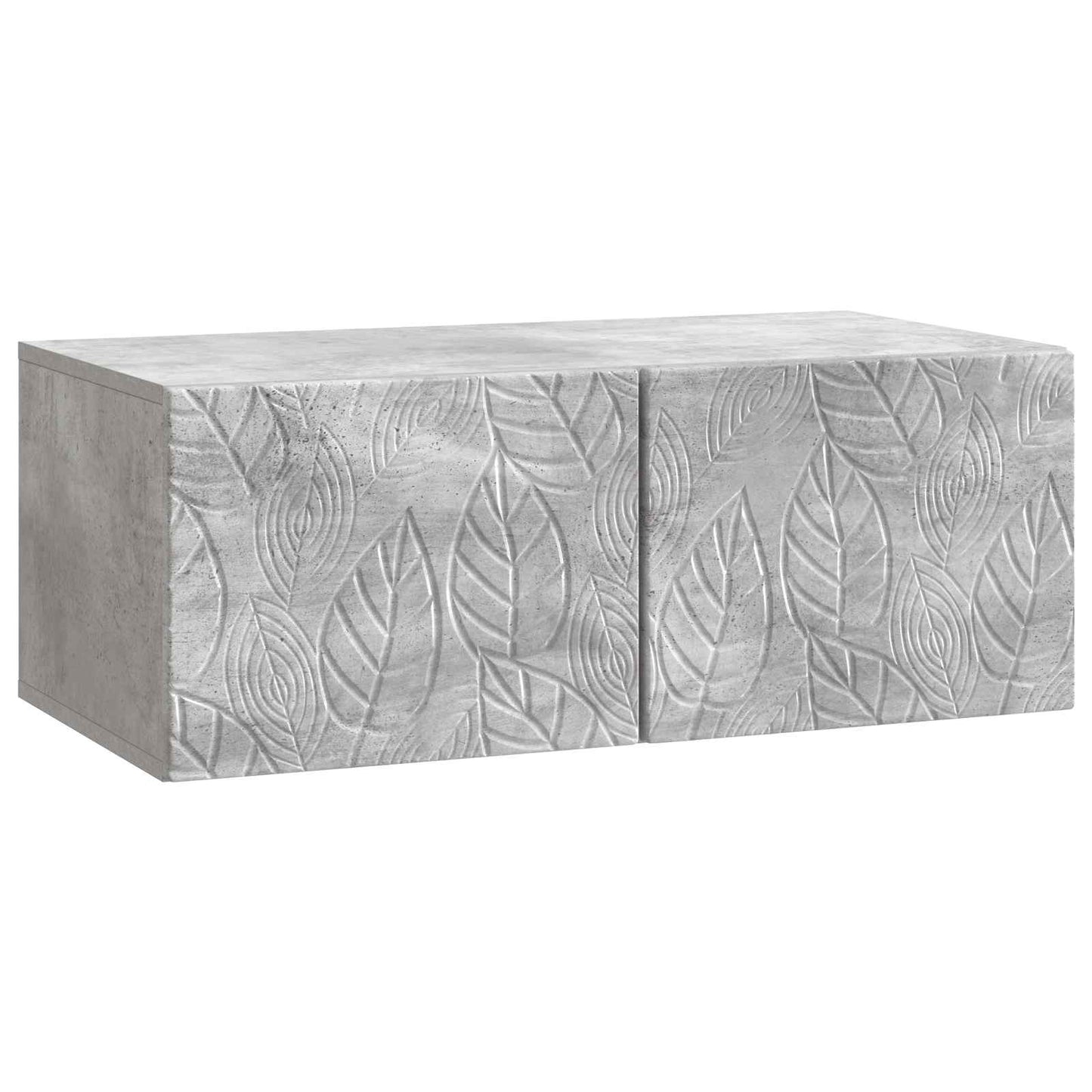 Wall-Mounted TV Cabinet 98 x 41 x 30 cm Concrete Grey