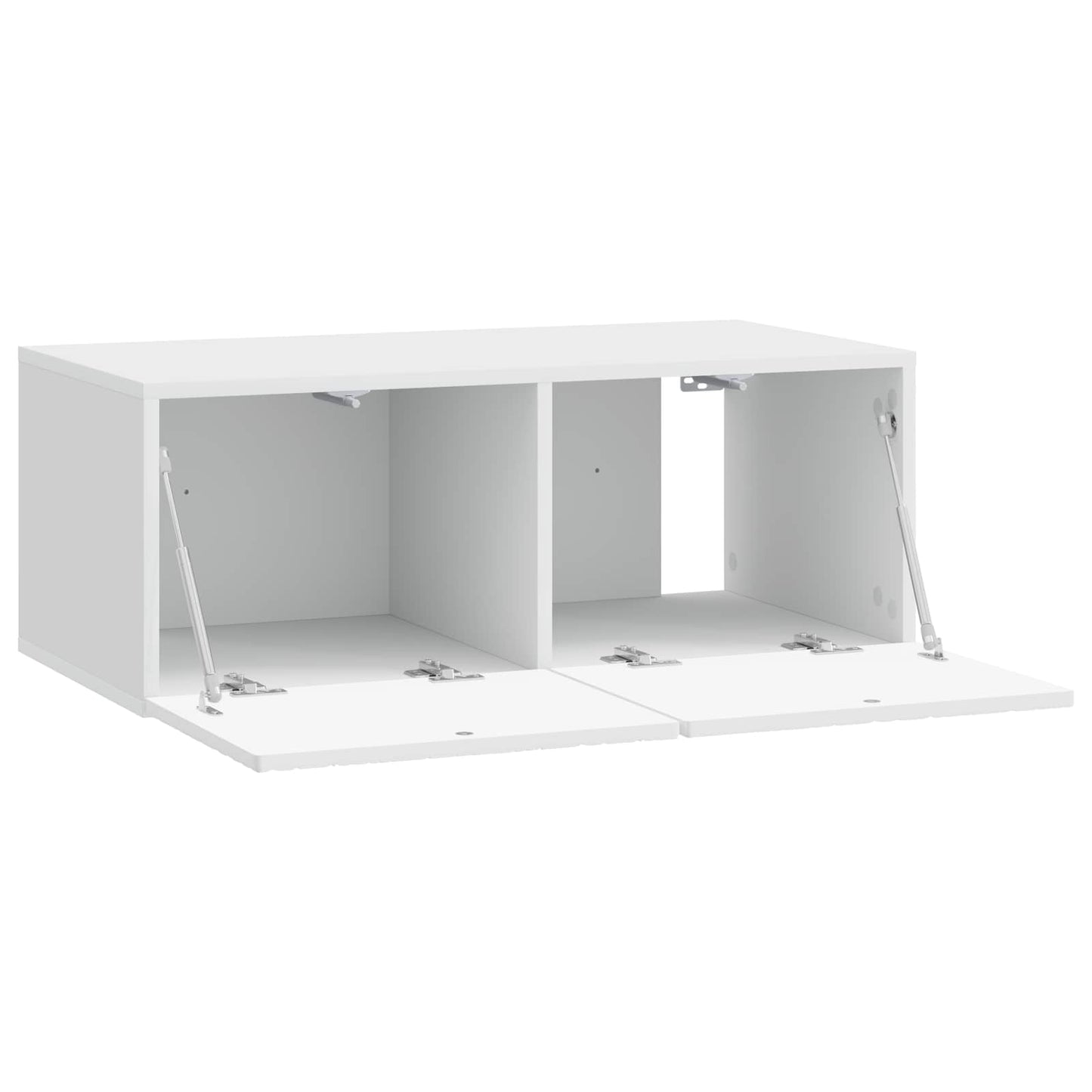 Wall-Mounted TV Cabinet 98 x 41 x 30 cm High Gloss White