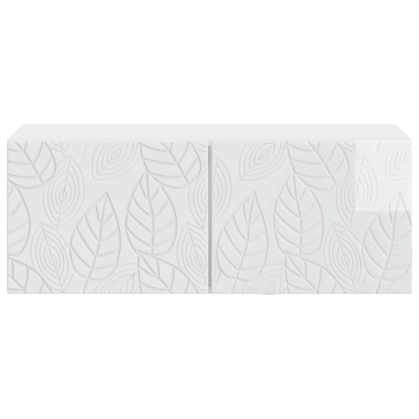 Wall-Mounted TV Cabinet 98 x 41 x 30 cm High Gloss White