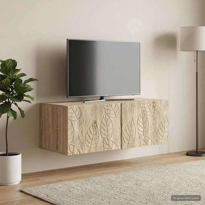 Wall-Mounted TV Cabinet 59.5 x 31 cm Sonoma Oak Engineered Wood