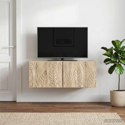 Wall-Mounted TV Cabinet 59.5 x 31 cm Sonoma Oak Engineered Wood
