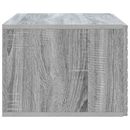 Wall-Mounted TV Cabinet 59.5 x 31 cm Grey Sonoma