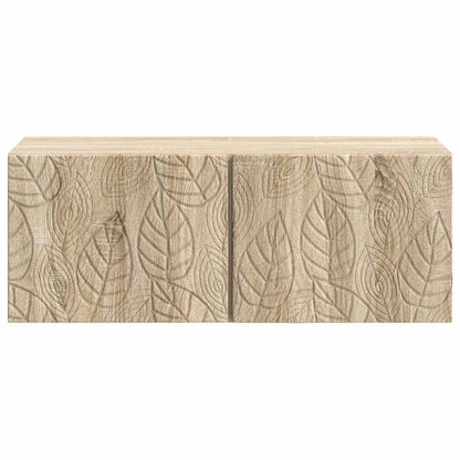 Wall-Mounted TV Cabinet 78.5 x 31 cm Sonoma Oak Engineered Wood