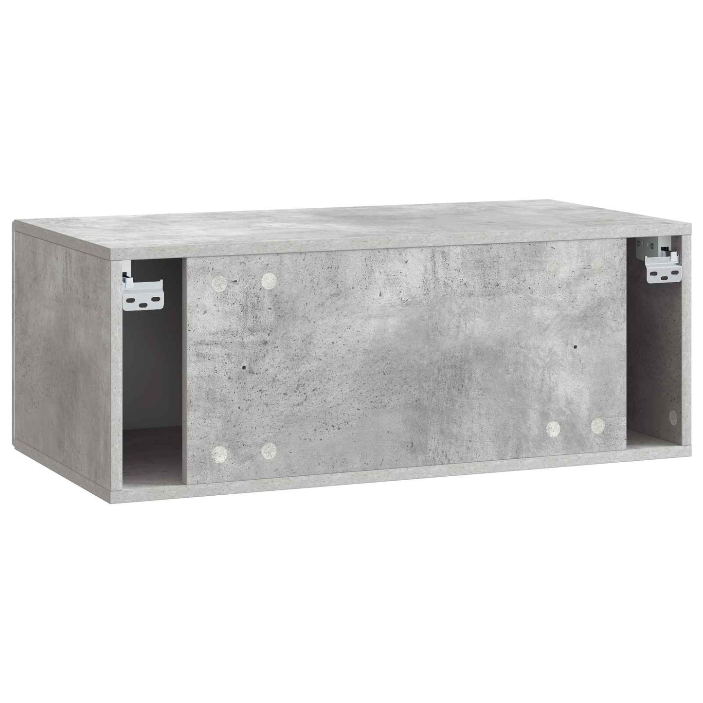 Wall-Mounted TV Cabinet 78.5 x 31 cm Concrete Grey