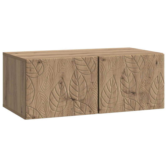 Wall-Mounted TV Cabinet 78.5 x 31 cm Artisan Oak