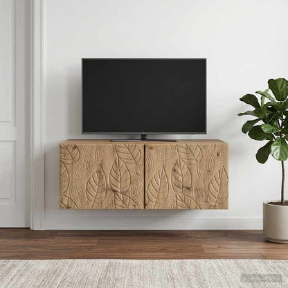 Wall-Mounted TV Cabinet 98 x 31 cm Artisan Oak Engineered Wood