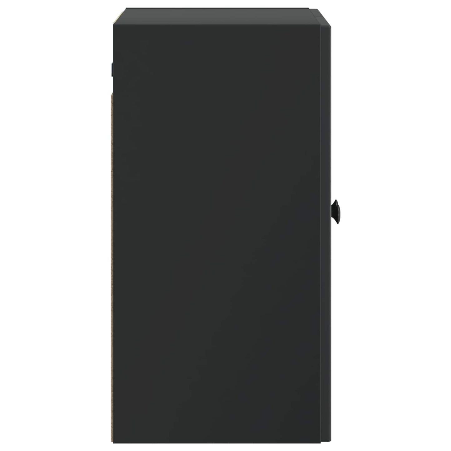 Wall-Mounted Cabinet 59 x 31 x 60 cm Engineered Wood Black