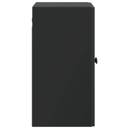 Wall-Mounted Cabinet 59 x 31 x 60 cm Engineered Wood Black