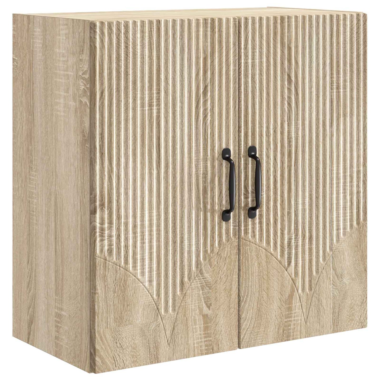 Wall-Mounted Cabinet 59 x 31 x 60 cm Engineered Wood Sonoma Oak