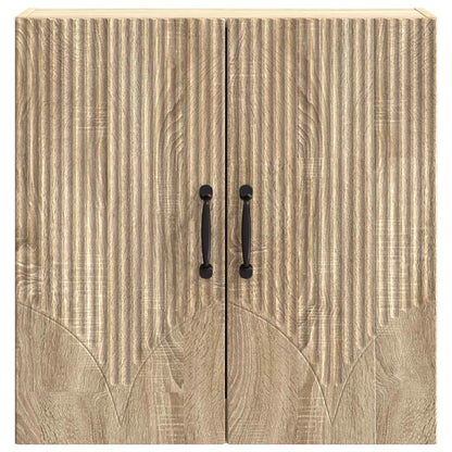Wall-Mounted Cabinet 59 x 31 x 60 cm Engineered Wood Sonoma Oak