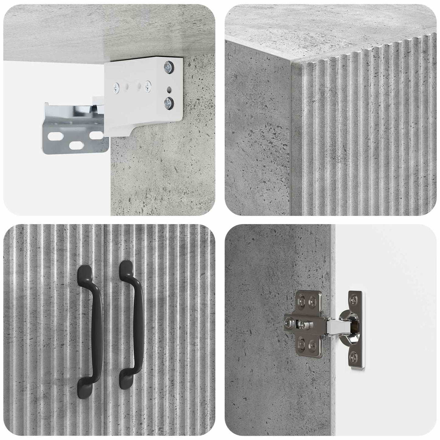 Wall-Mounted Cabinet 59 x 31 x 60 cm Engineered Wood