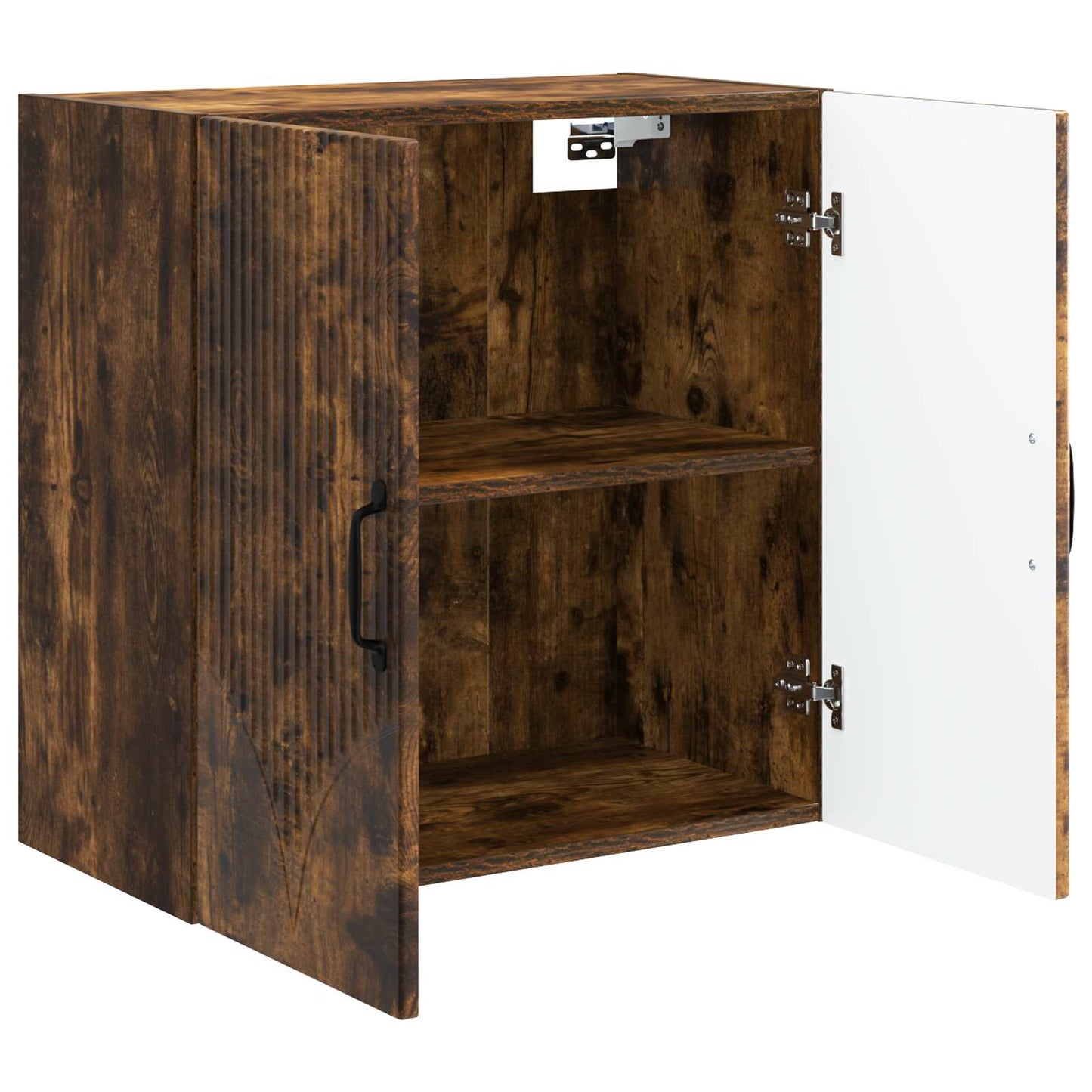 Wall-Mounted Cabinet 59 x 31 x 60 cm Engineered Wood Smoked Oak
