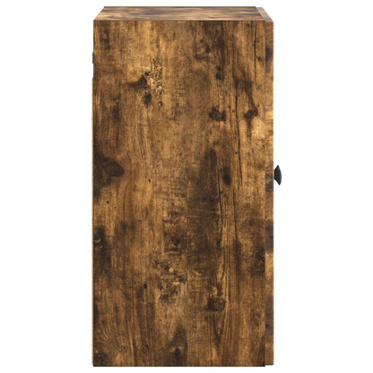 Wall-Mounted Cabinet 59 x 31 x 60 cm Engineered Wood Smoked Oak