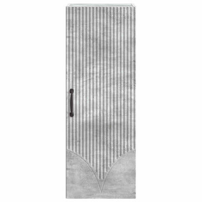 Wall-Mounted Cabinet 33 x 34.5 x 90 cm Engineered Wood
