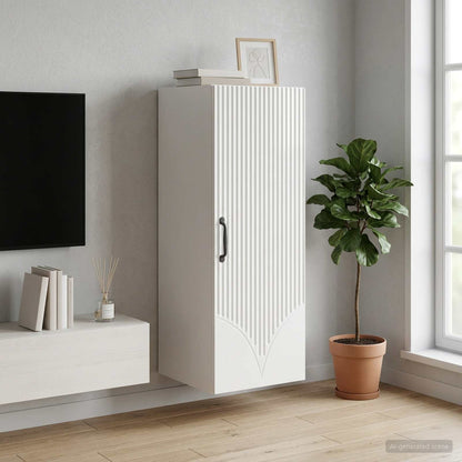 Wall-Mounted Cabinet 33 x 34.5 x 90 cm Engineered Wood