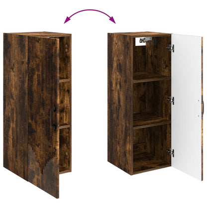 Wall-Mounted Cabinet 33 x 34.5 x 90 cm Engineered Wood