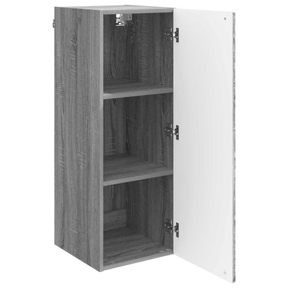 Wall-Mounted Cabinet 33 x 34.5 x 90 cm Engineered Wood