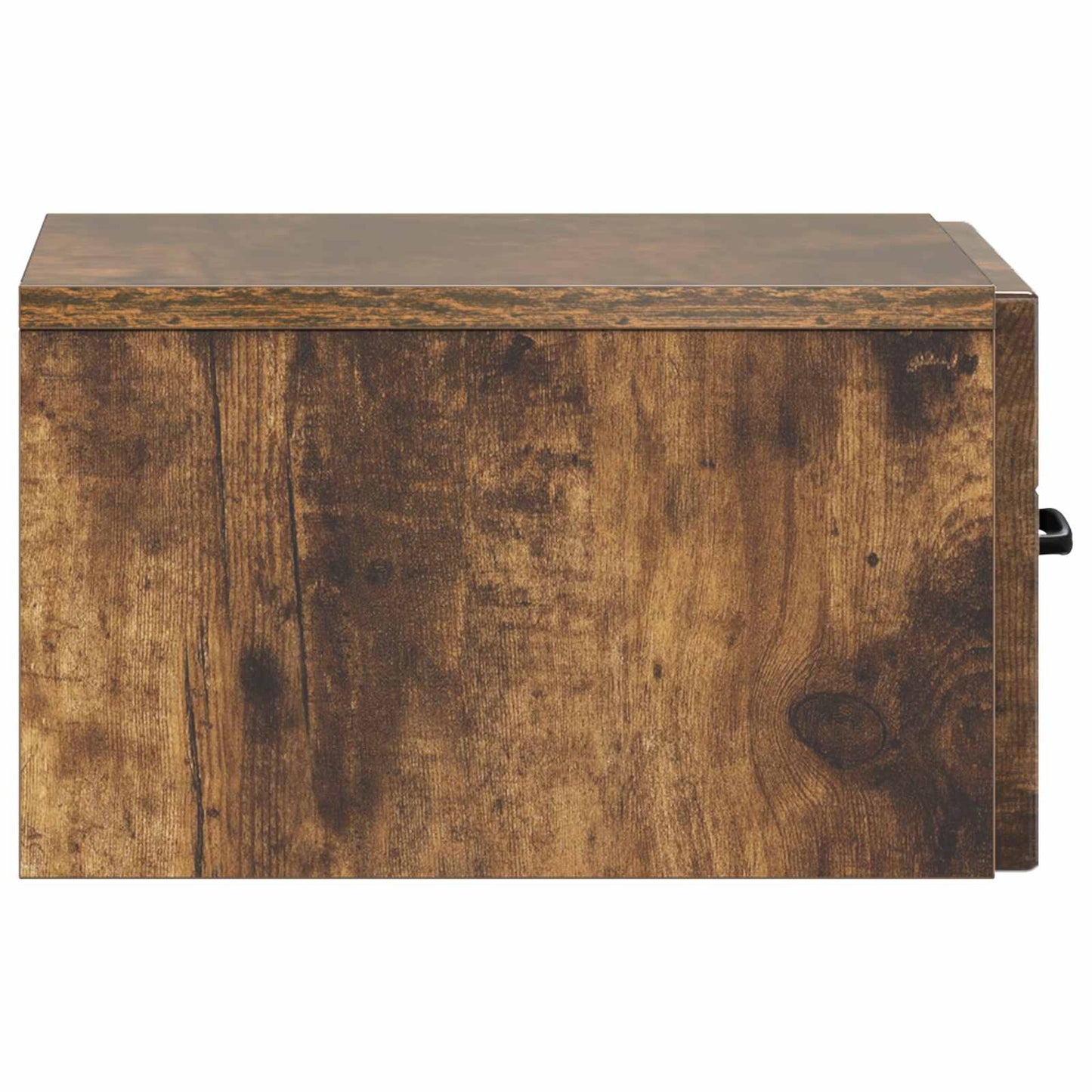 Wall-Mounted Bedside Cabinet 2 pcs Smoked Oak 34.5 x 33 x 20 cm