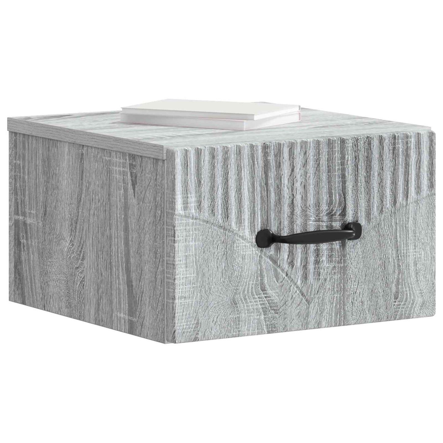 Wall-Mounted Bedside Cabinet 2 pcs Grey Sonoma Engineered Wood
