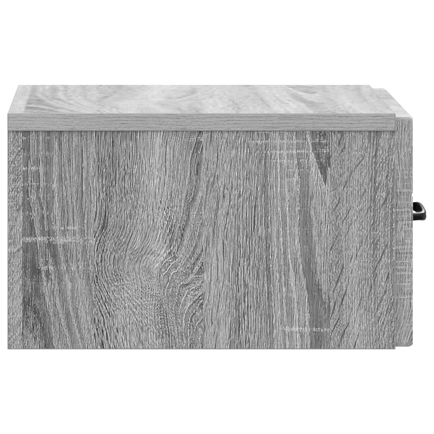 Wall-Mounted Bedside Cabinet 2 pcs Grey Sonoma Engineered Wood