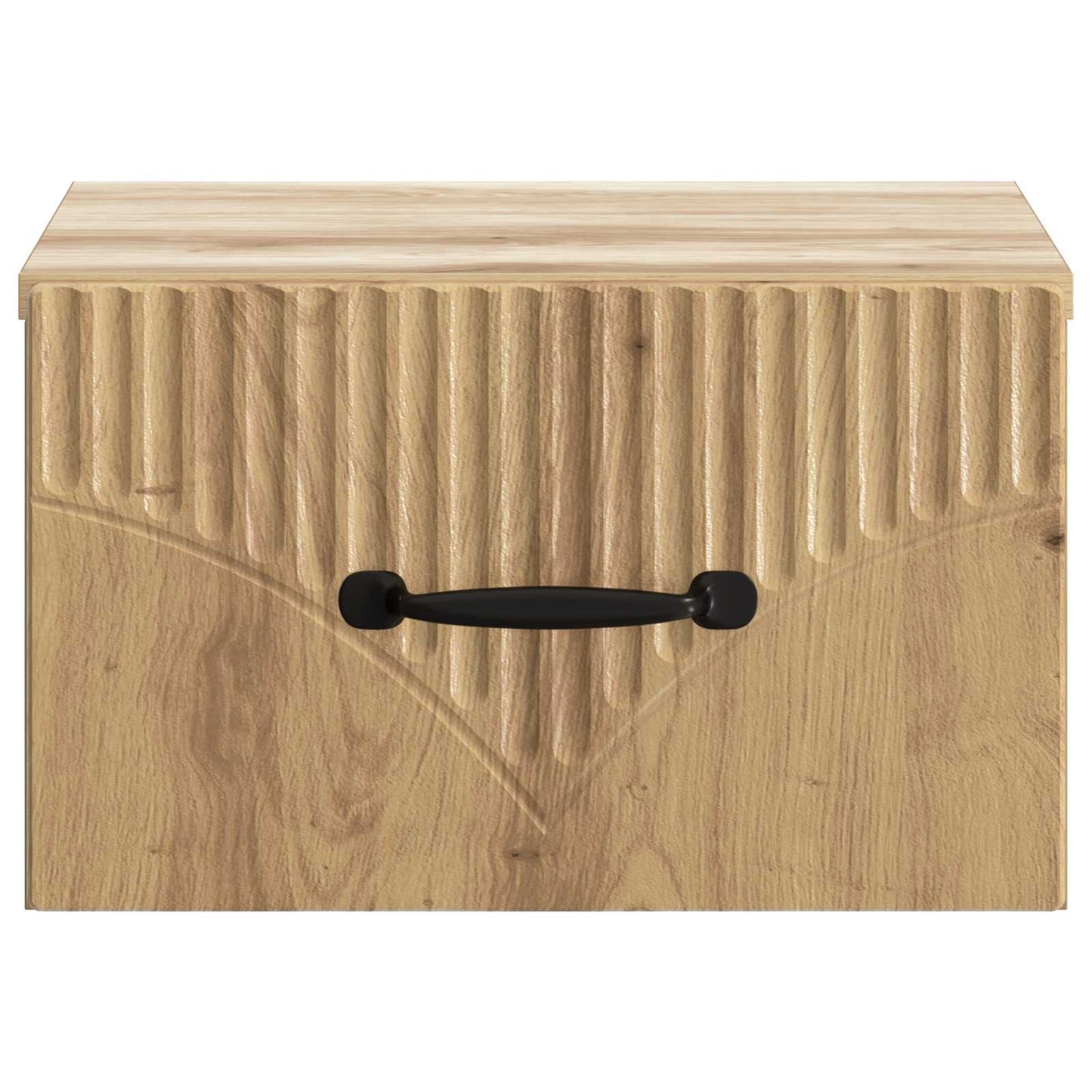 Wall-Mounted Bedside Cabinet 2 pcs Artisan Oak Engineered Wood