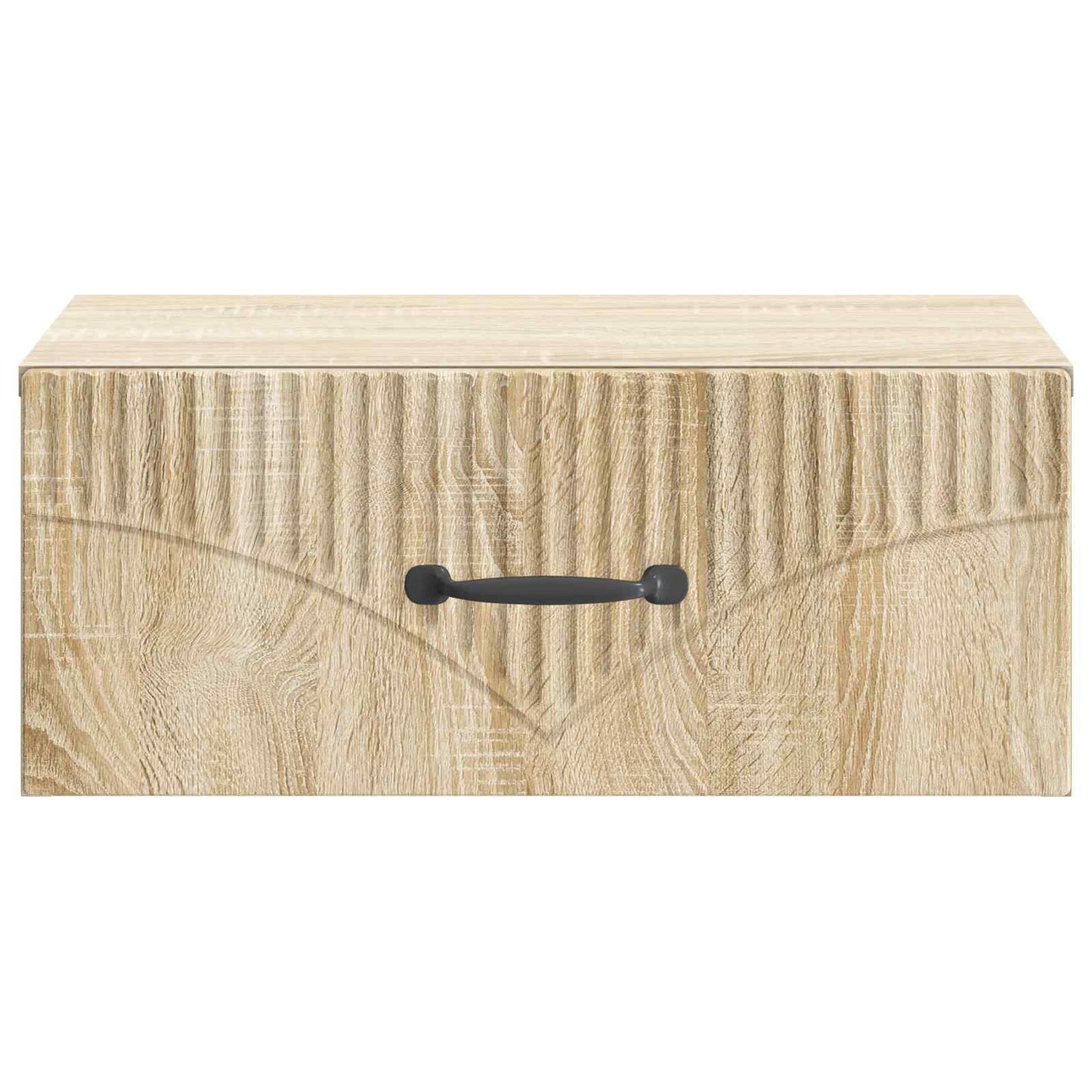 Wall-Mounted Bedside Cabinet Sonoma Oak 49 x 34.5 x 20 cm