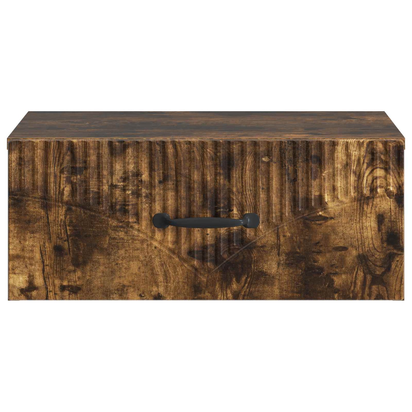 Wall-Mounted Bedside Cabinet Smoked Oak 49 x 34.5 x 20 cm