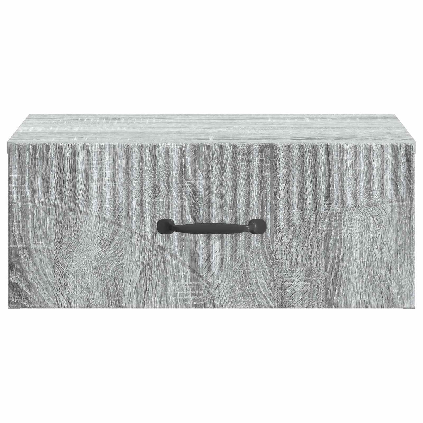 Wall-Mounted Bedside Cabinet Grey Sonoma 49 x 34.5 x 20 cm