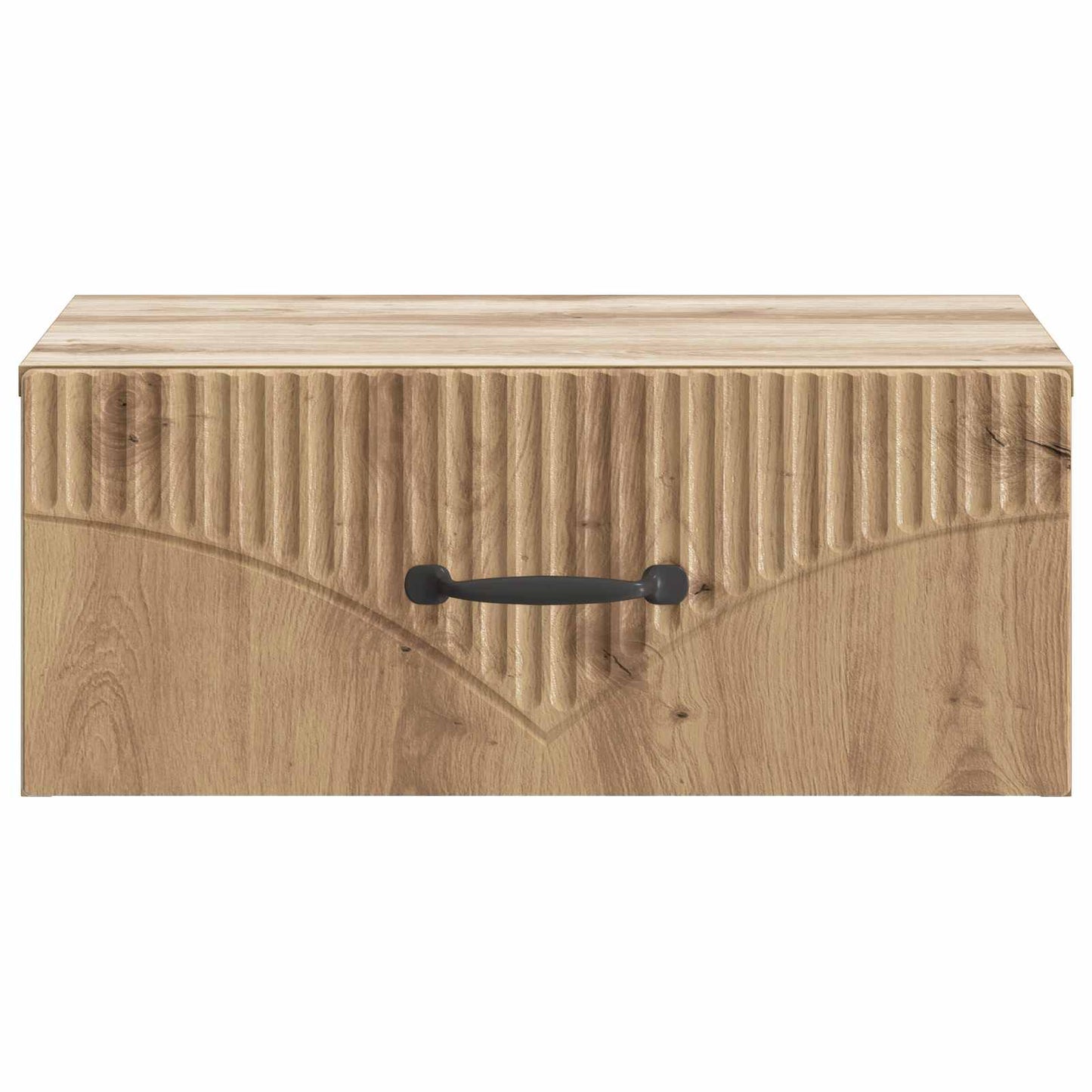 Wall-Mounted Bedside Cabinet 2 pcs Artisan Oak Engineered Wood