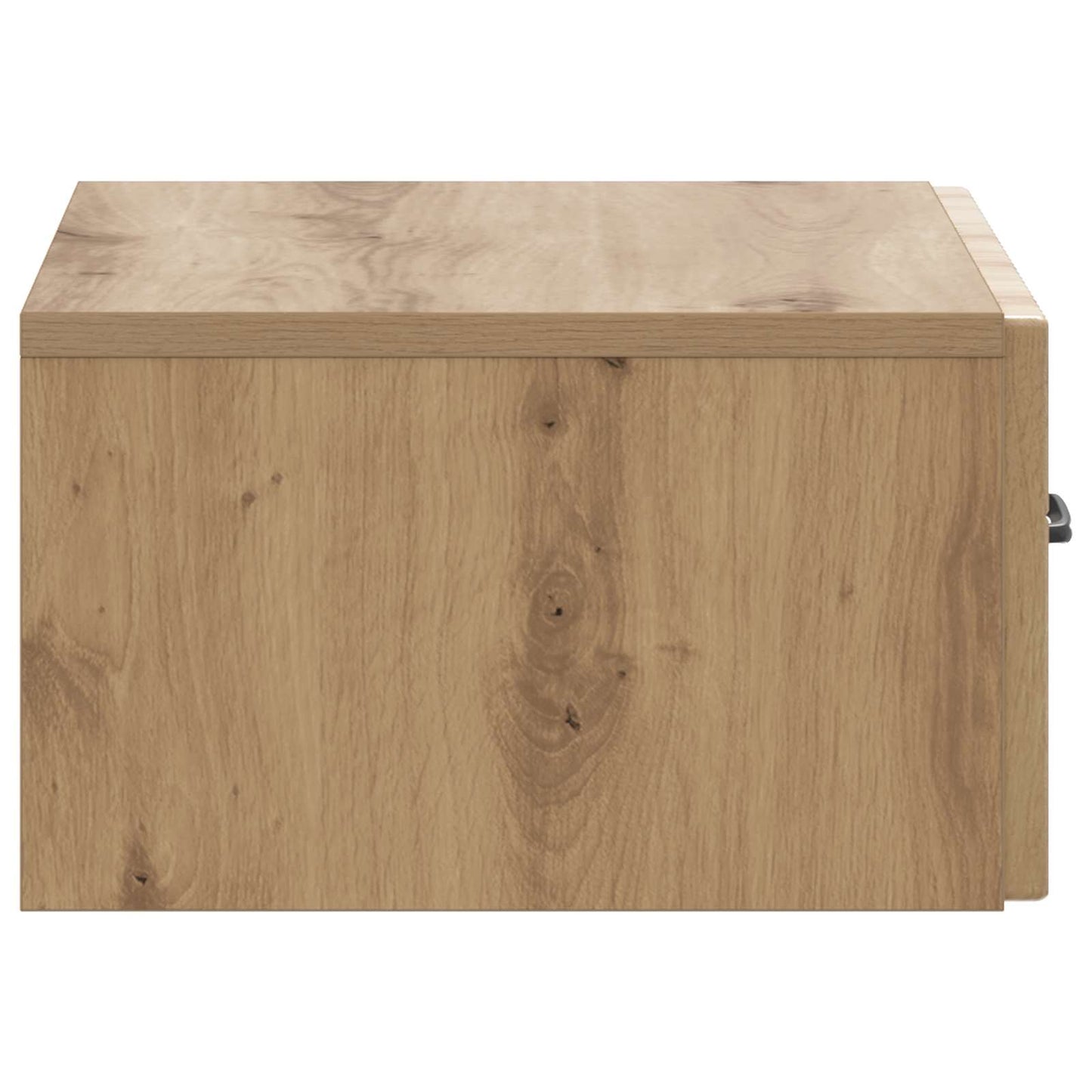 Wall-Mounted Bedside Cabinet 2 pcs Artisan Oak Engineered Wood