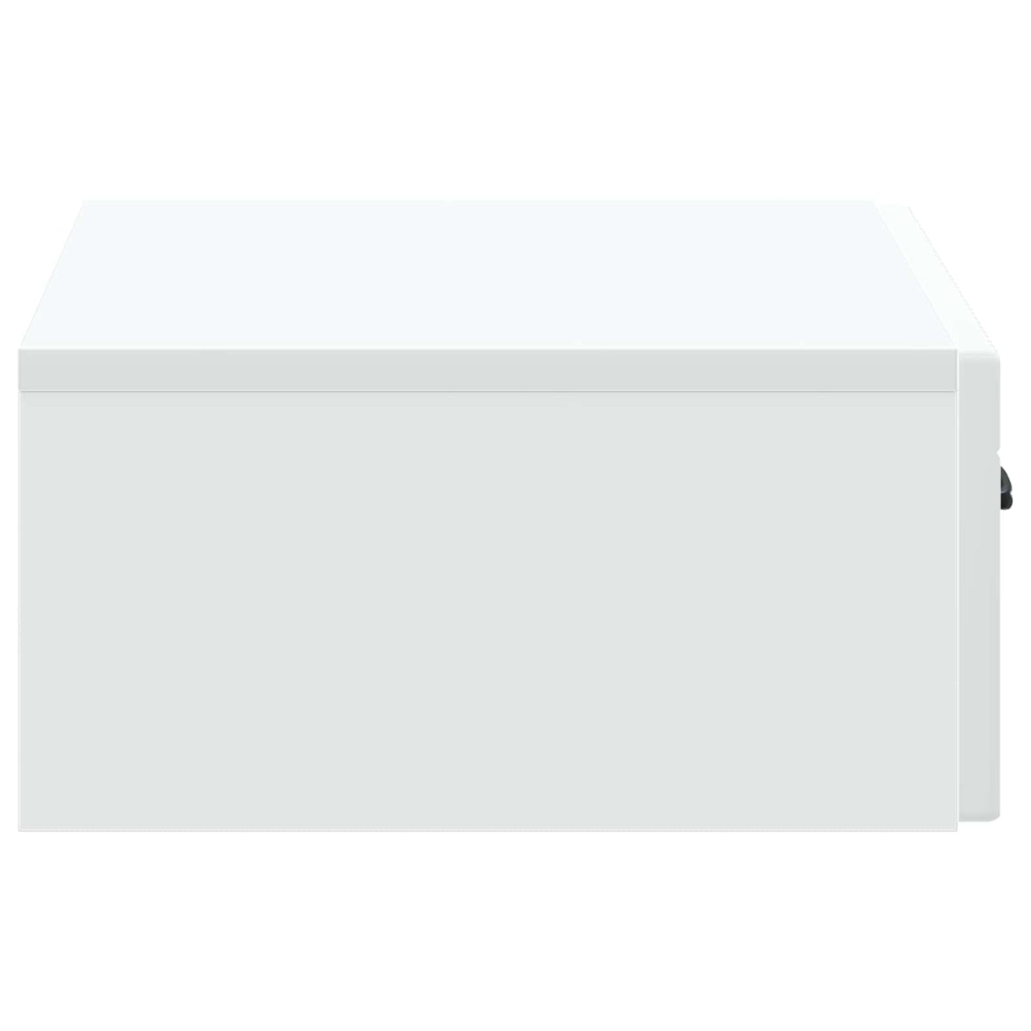 Wall-Mounted Side Table White 59 x 34.5 x 17 cm Engineered Wood