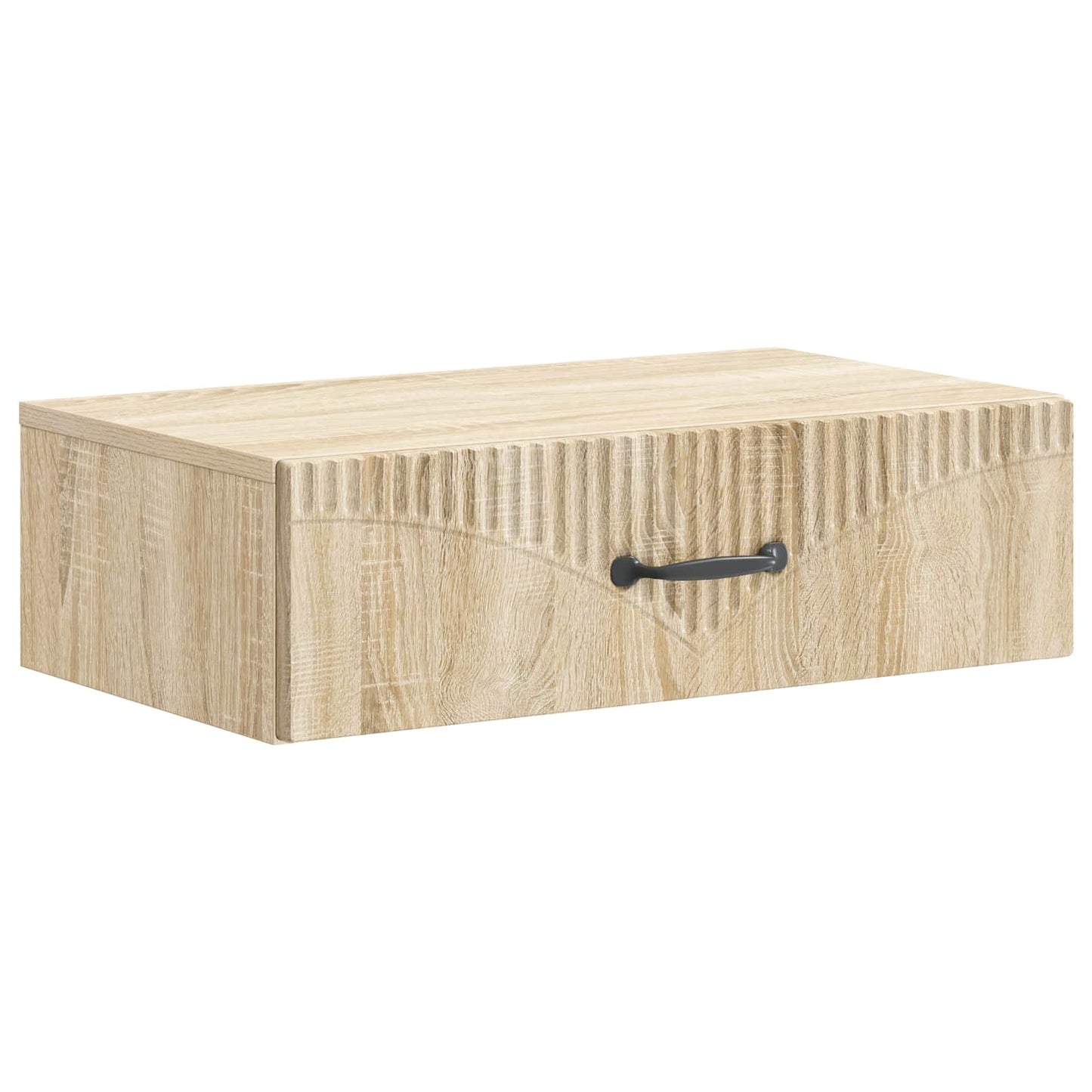 Wall-Mounted Side Table Sonoma Oak 59 x 34.5 x 17 cm