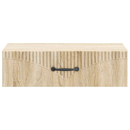 Wall-Mounted Side Table Sonoma Oak 59 x 34.5 x 17 cm