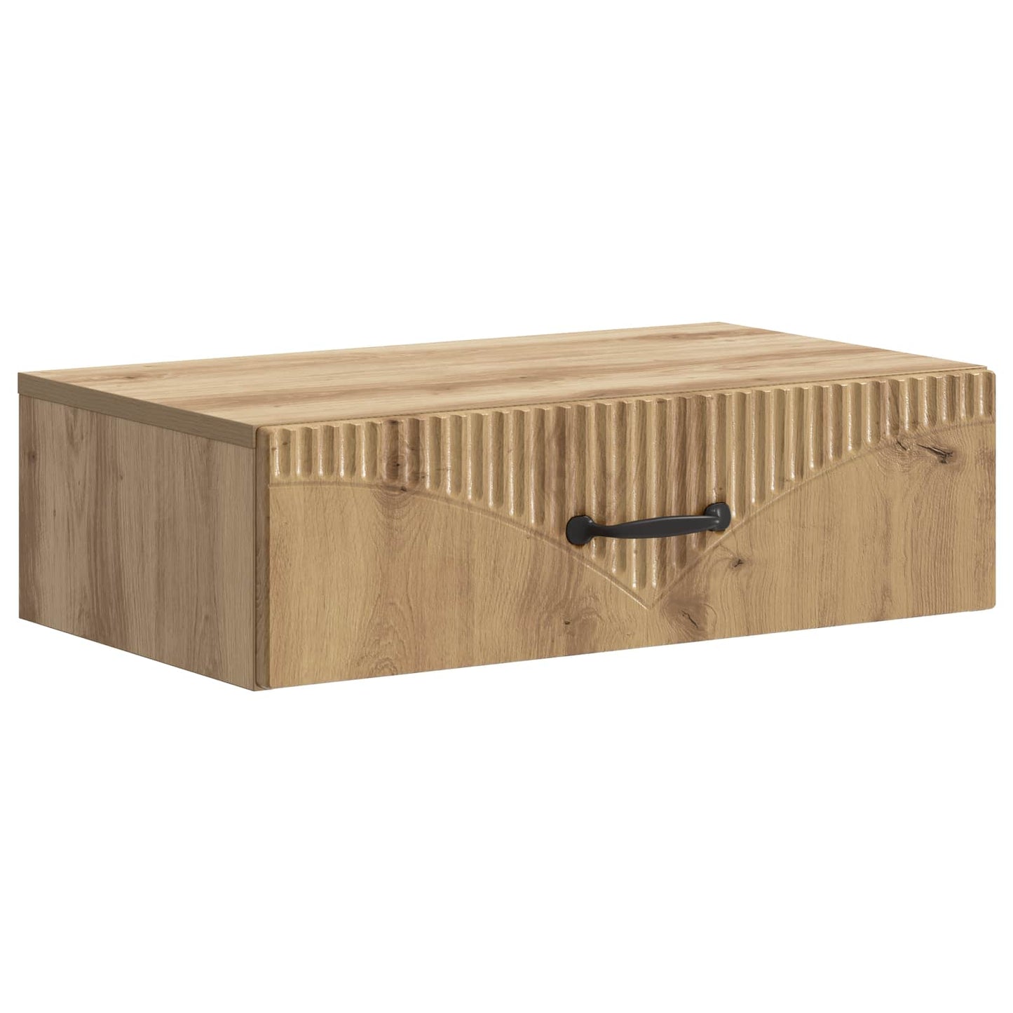 Wall-Mounted Side Table 59 x 34.5 x 17 cm Engineered Wood