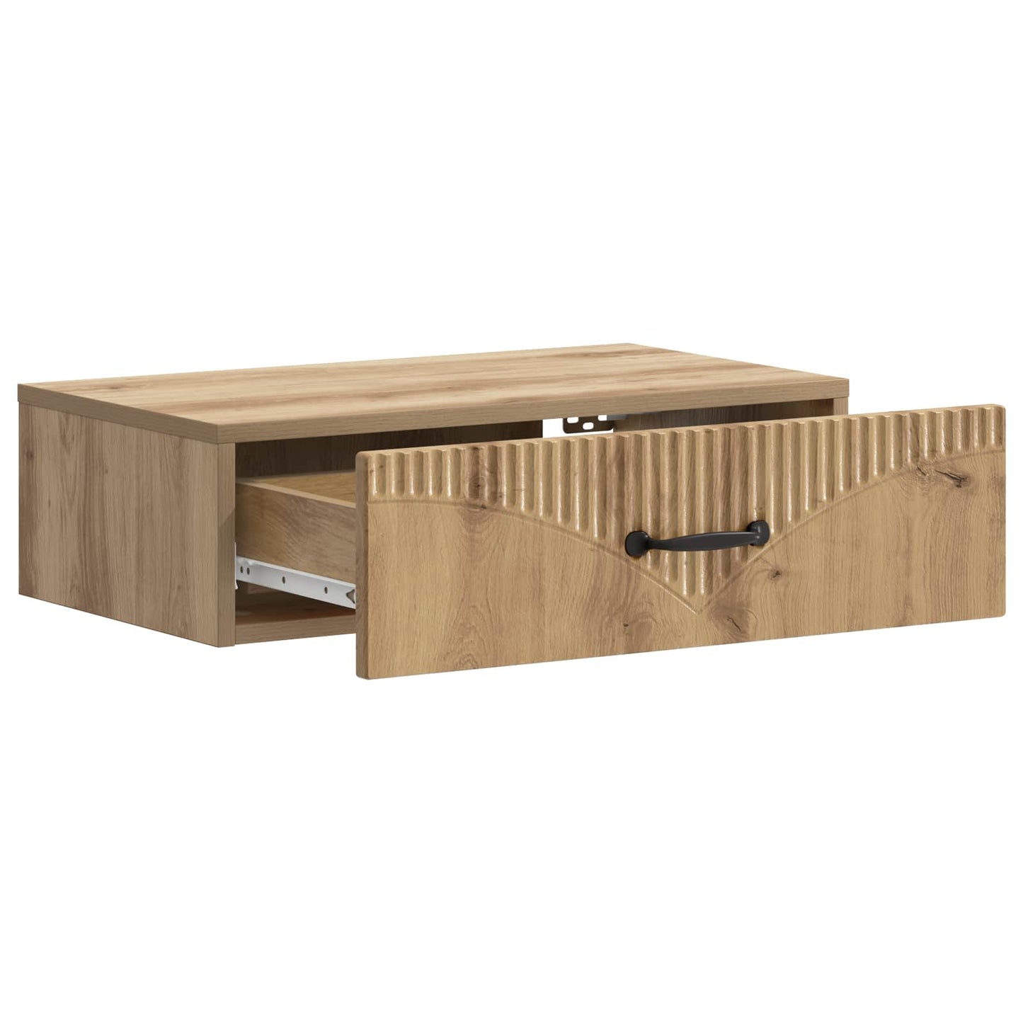 Wall-Mounted Side Table 59 x 34.5 x 17 cm Engineered Wood