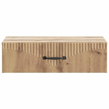 Wall-Mounted Side Table Artisan Oak 59 x 34.5 x 17 cm