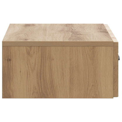 Wall-Mounted Side Table Artisan Oak 59 x 34.5 x 17 cm