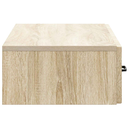 Wall-Mounted Side Table Sonoma Oak 87.5 x 34.5 x 17 cm