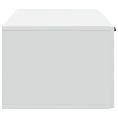 Wall-Mounted TV Cabinet White 59.5 x 41 x 30 cm Engineered Wood