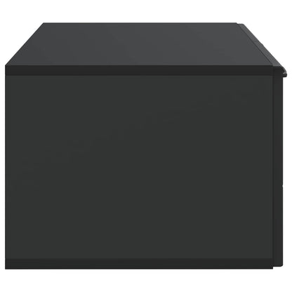 Wall-Mounted TV Cabinet Black 59.5 x 41 x 30 cm Engineered Wood