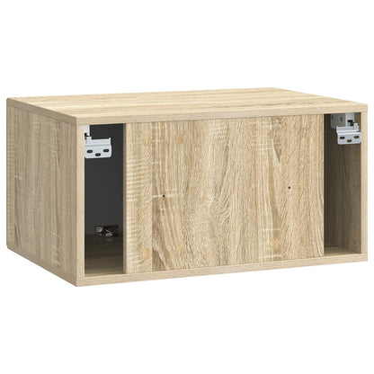 Wall-Mounted TV Cabinet Sonoma Oak 59.5 x 41 x 30 cm